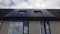 13 zonnepanelen Solaredge Solarwatt Esdec Klickfit R van de weerd Elektrotechniek